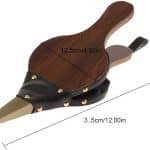 Wooden Blower Barbecue Mini Hand Wave Fireplace Fan Traditional Fire Camping BBQ